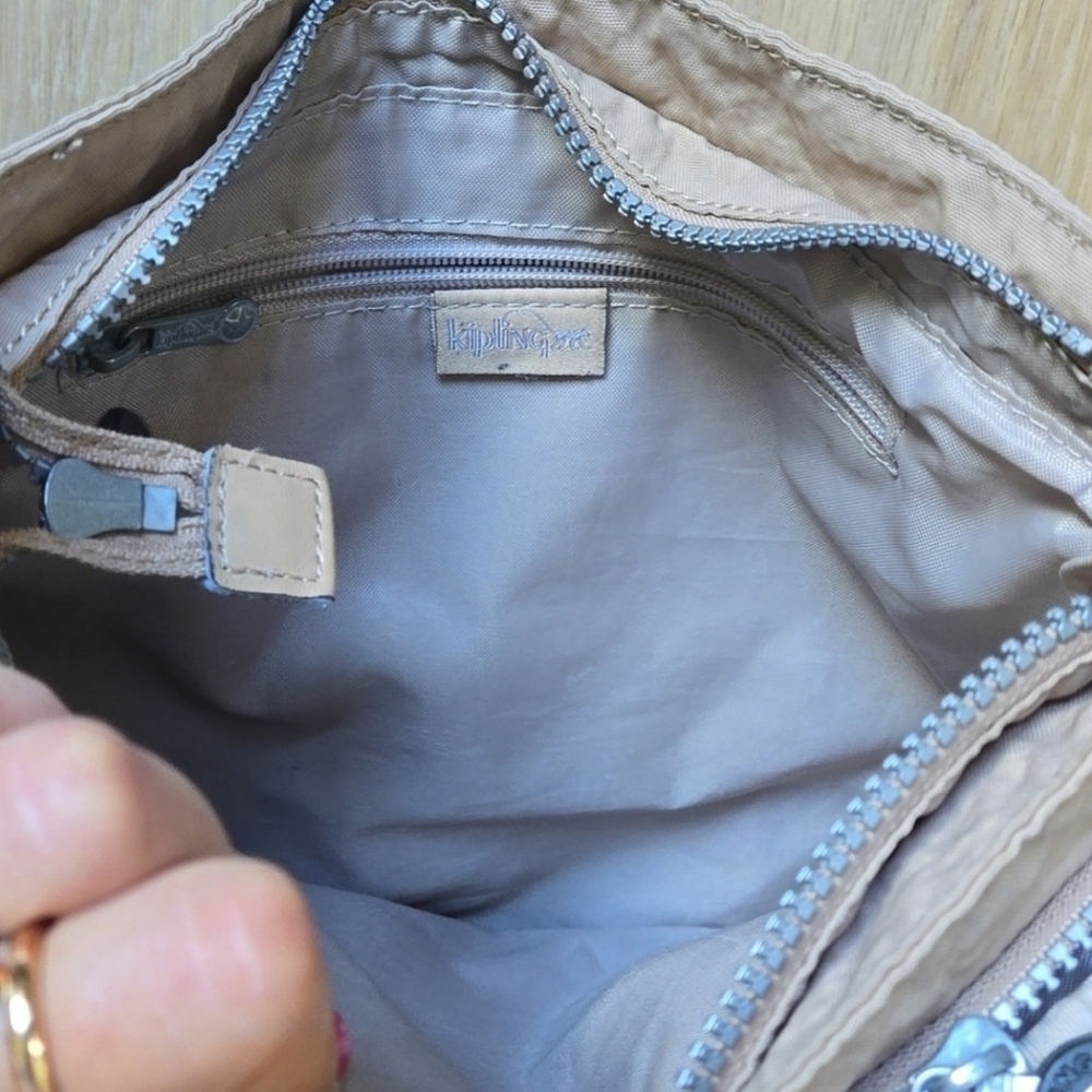 Kipling Tan Shoulder Bag - Picture 5 of 13